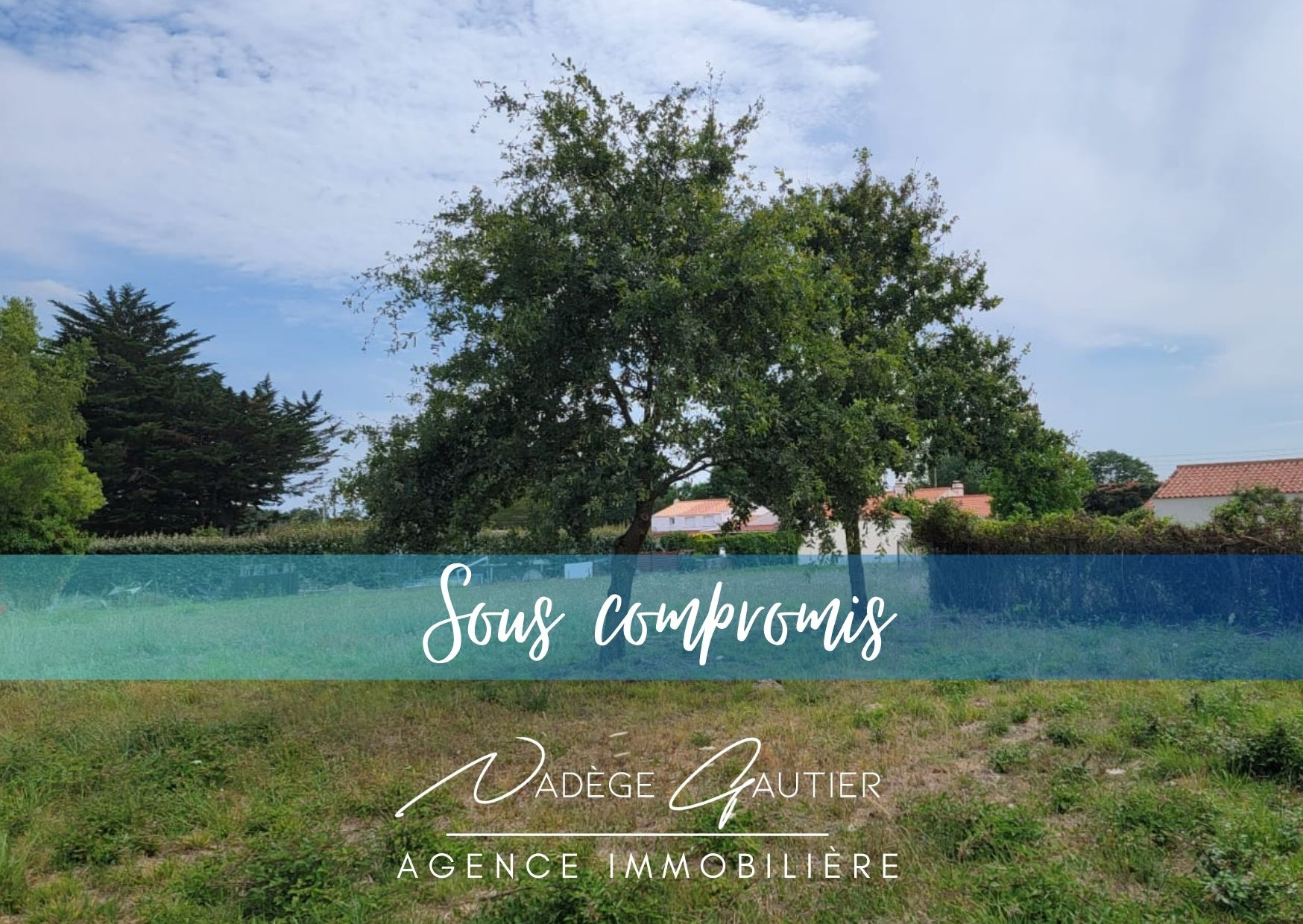 Terrain constructible de 852 m2